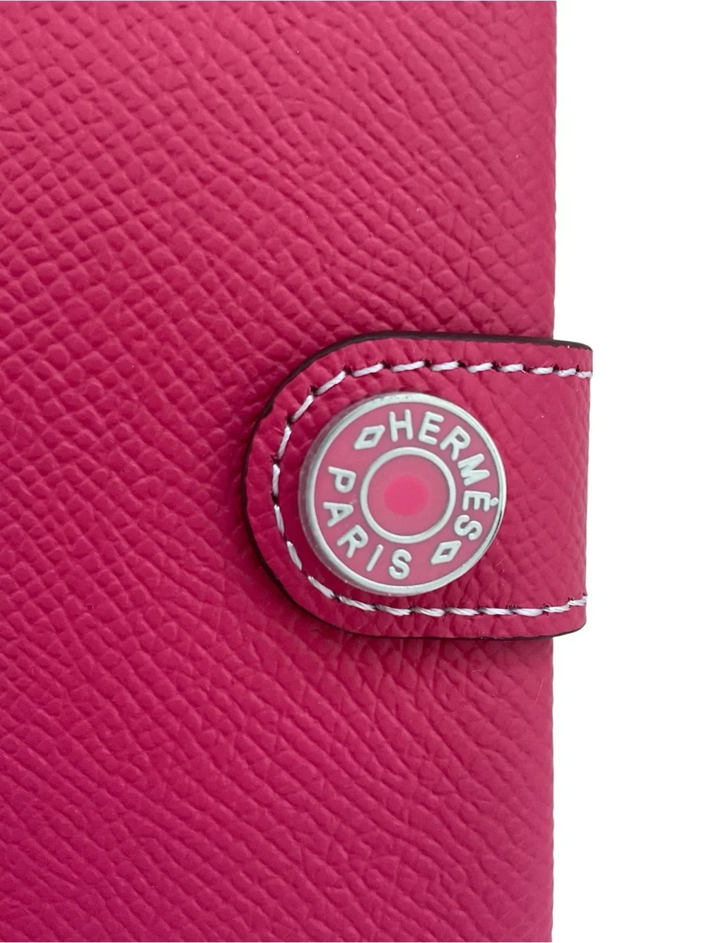 Pink Leather Passport Holder Wallet NEW